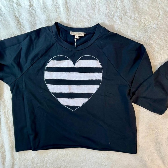 Synergy Organic Clothing Tops - Long Sleeve Yoga Crop